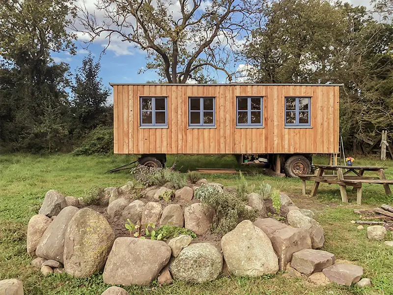 Individuell gebauter Wagen aus Holz – NordWerk Zimmerei Rügen